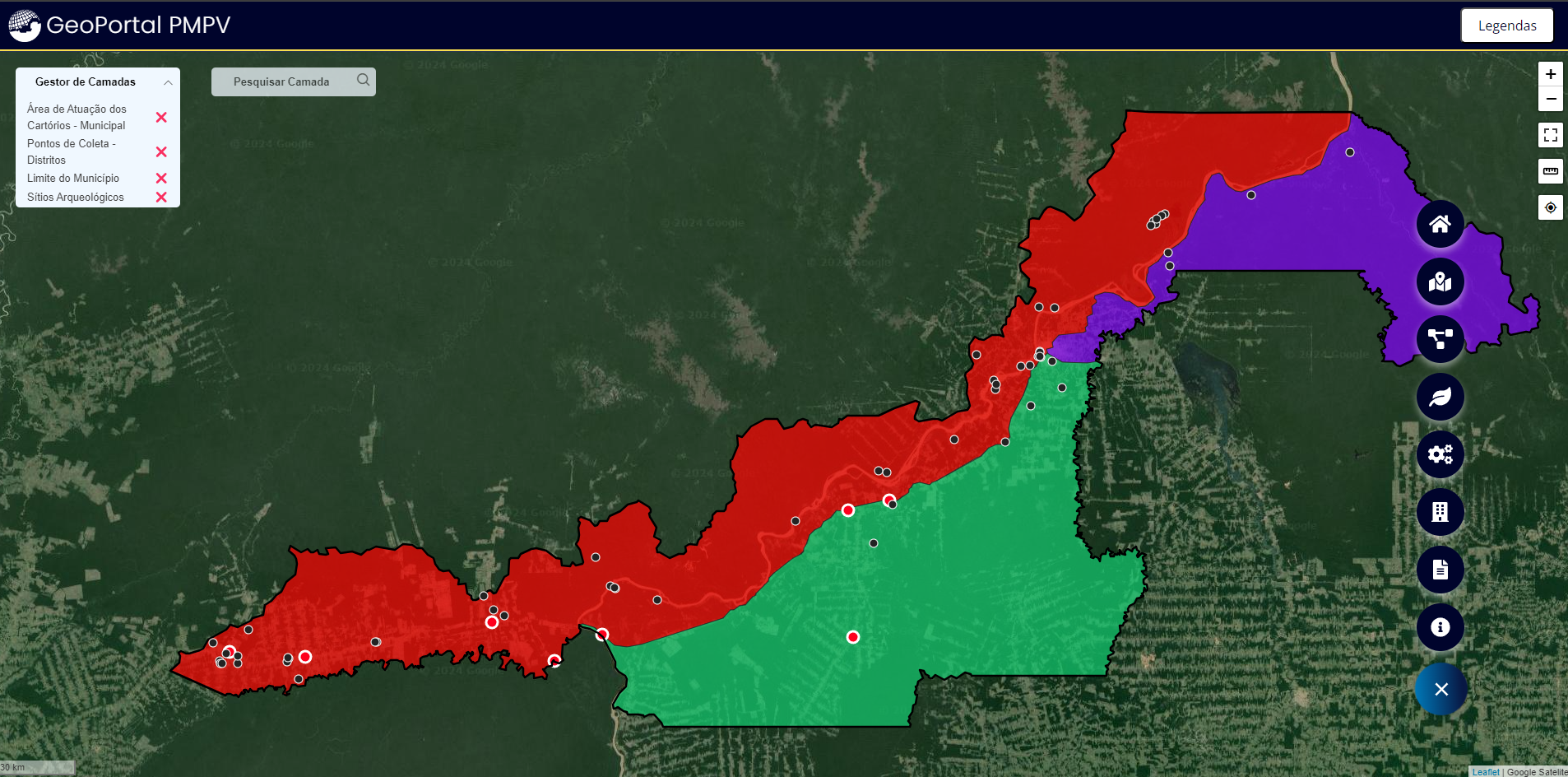 Mapas Municipais