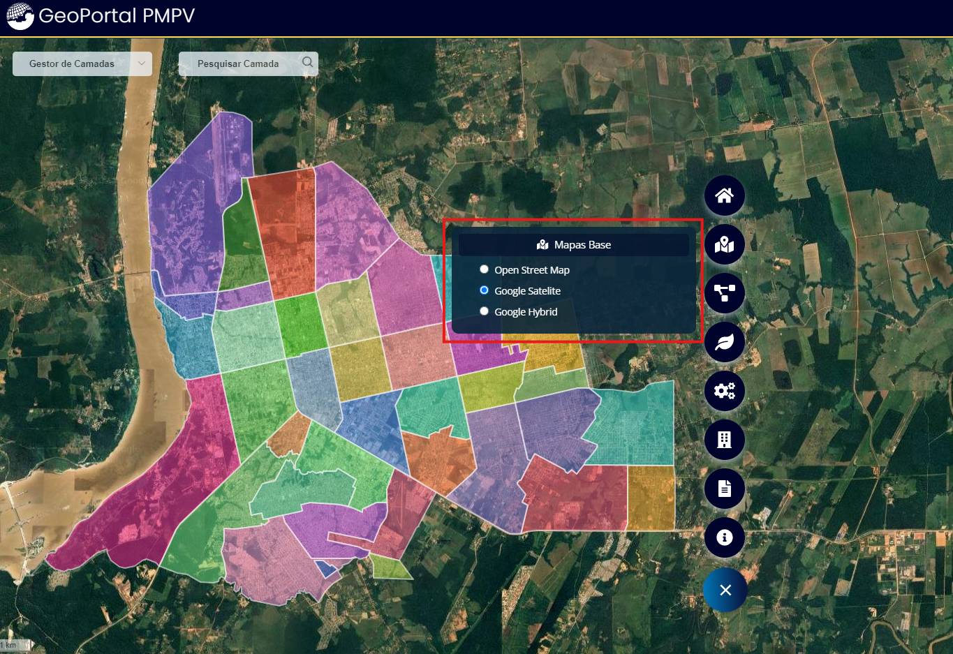 Mapas base